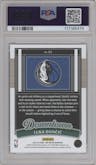 Luka Doncic from the 2023-24 Panini One and One set graded by PSA and given an overall grade of 10.