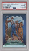 Luka Doncic from the 2023-24 Panini One and One set graded by PSA and given an overall grade of 10.