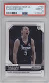 Paige Bueckers from the 2024 Panini Instant NIL set graded by PSA and given an overall grade of 10.