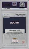 Paige Bueckers from the 2024 Panini Instant NIL set graded by PSA and given an overall grade of 10.