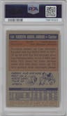 Kareem Abdul-Jabbar from the 1972-73 Topps Basketball set graded by PSA and given an overall grade of 4.