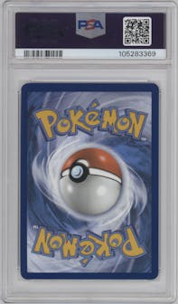 Ceruledge from the 2024 Pokemon SV set graded by PSA and given an overall grade of 9.