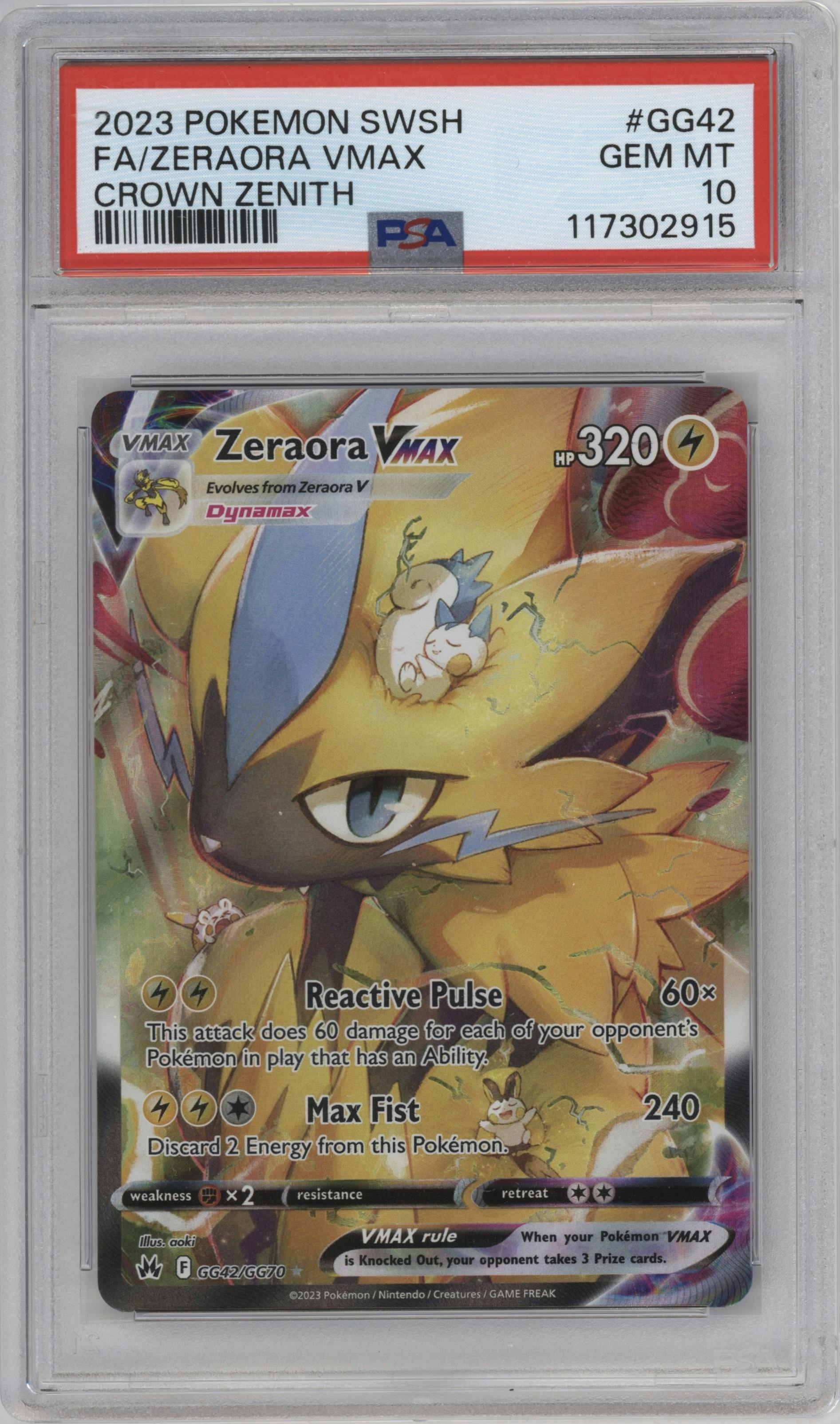 Zeraora Vmax
