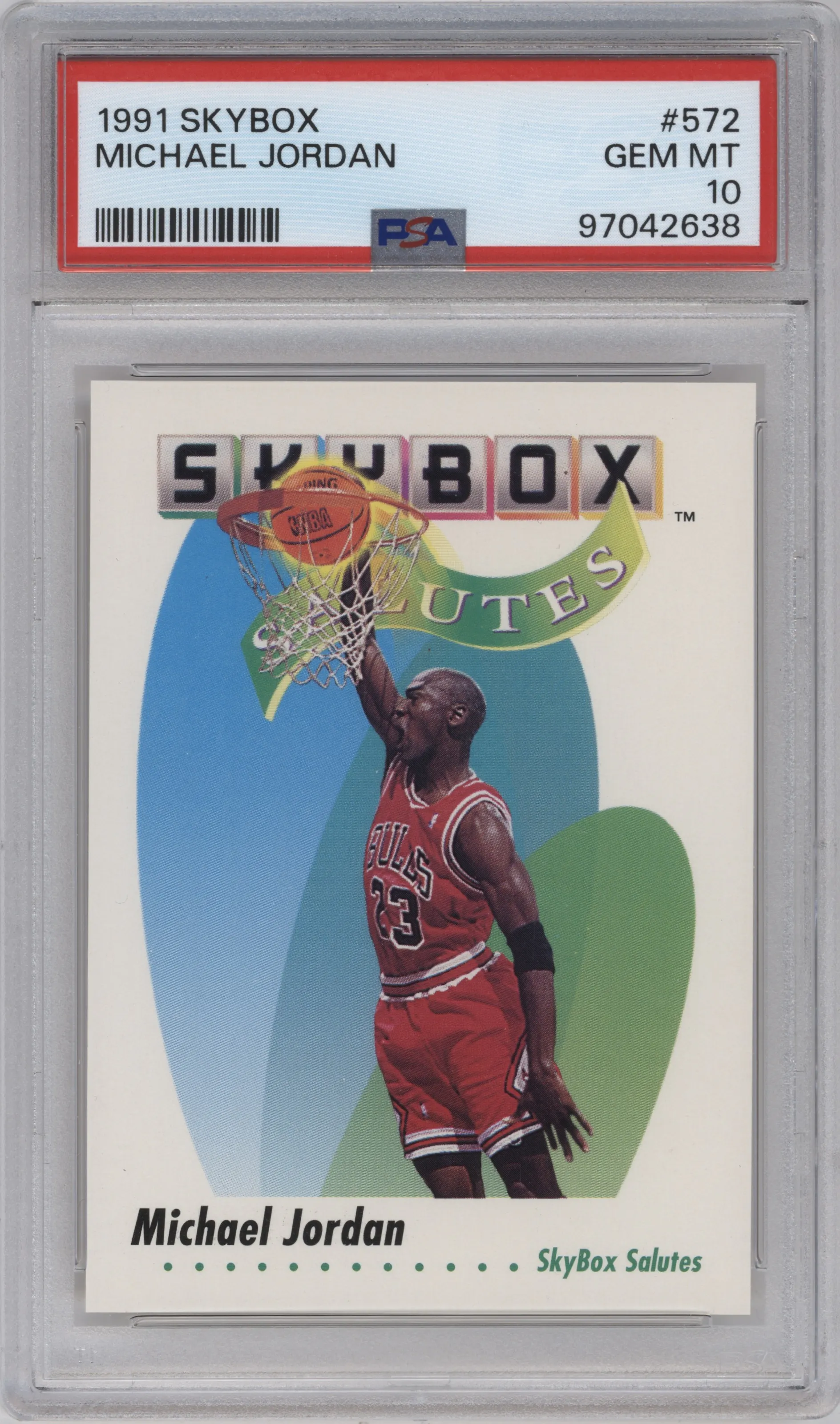 1991 Skybox Michael Jordan PSA 10