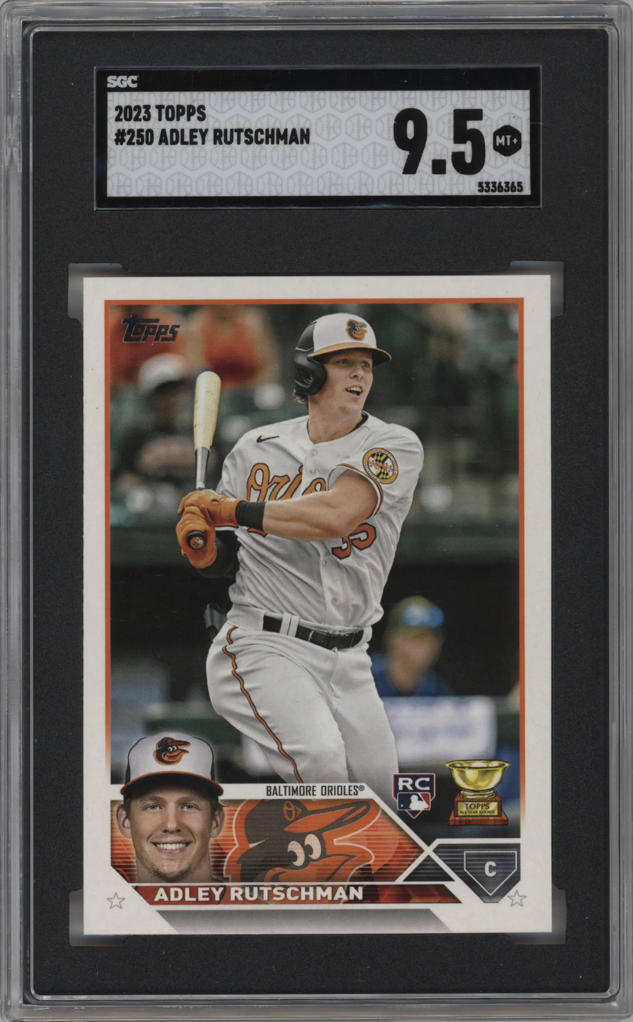 2023 Topps Adley Rutschman SGC 9.5