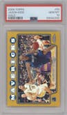 Jason Kidd from the 2008-09 Topps set featuring a Gold parallel graded by PSA and given an overall grade of 10.