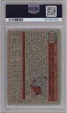 Ed Bouchee from the 1957 Topps set graded by PSA and given an overall grade of 6.