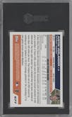 Justin Verlander  from the 2005 Topps set graded by SGC and given an overall grade of 10.