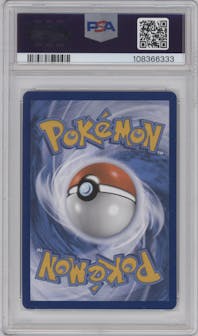 Houndour from the 2023 Pokemon SV set graded by PSA and given an overall grade of 9.