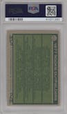 Andre Dawson/Gene Richards/John Scott/Denny Walling from the 1977 Topps set graded by PSA and given an overall grade of 8.