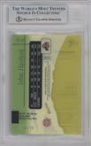 John Havlicek  from the 2012-13 Fleer Retro set featuring a Essential Credentials Now parallel graded by Beckett and given an overall grade of 8.5.