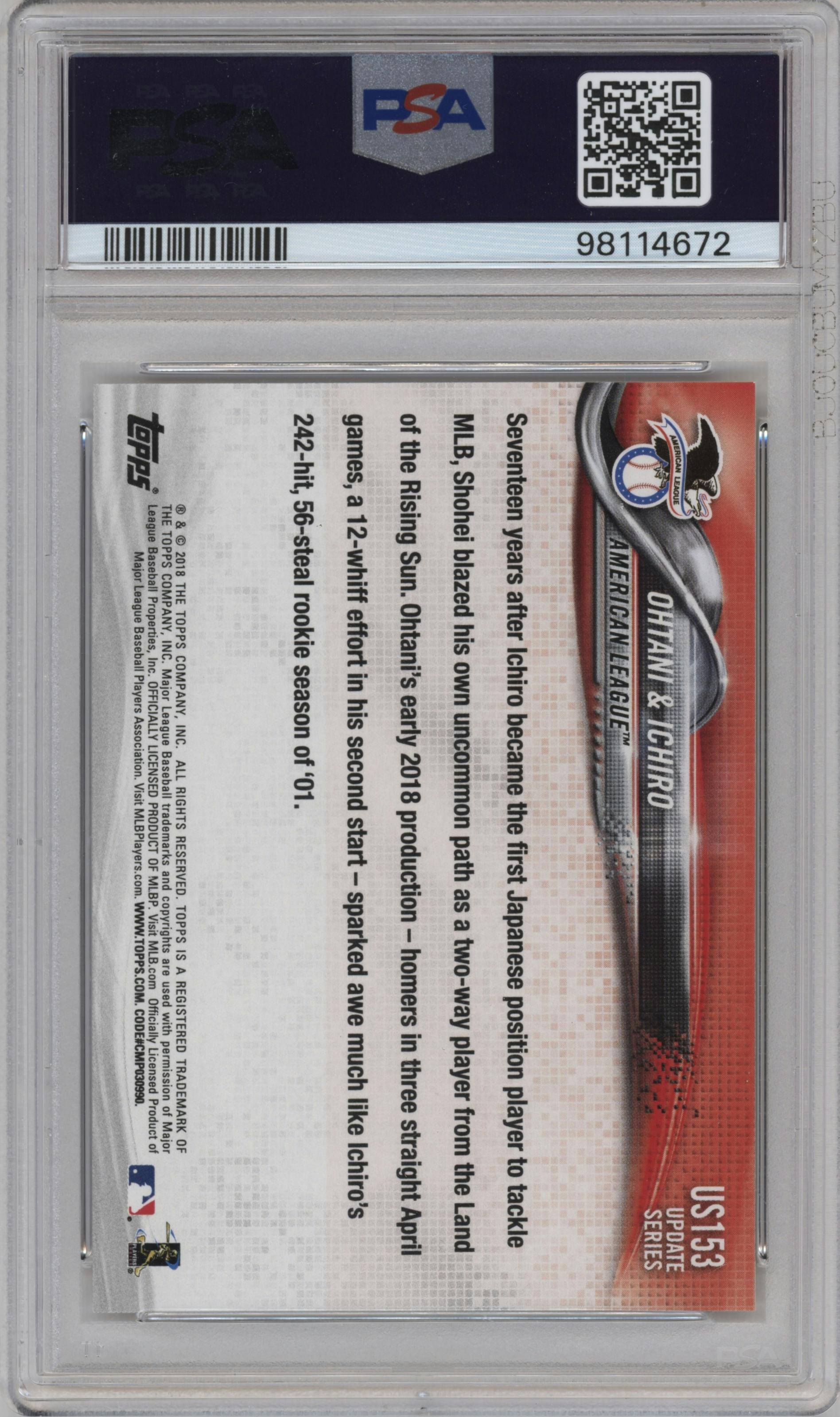 Shohei Ohtani/Ichiro Suzuki