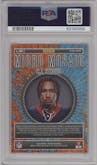 C.J. Stroud from the 2023 Panini Mosaic set graded by PSA and given an overall grade of 10.