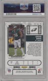 Jordan Davis  from the 2022 Panini Contenders Optic set featuring a Silver parallel graded by PSA and given an overall grade of 10.
