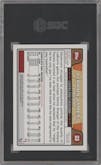 LeBron James from the 2008-09 Topps set graded by SGC and given an overall grade of 9.