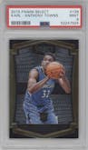Karl-Anthony Towns from the 2015-16 Panini Select  set graded by PSA and given an overall grade of 9.