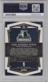 Karl-Anthony Towns from the 2015-16 Panini Select  set graded by PSA and given an overall grade of 9.