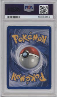 Haunter from the 1999 Pokemon set graded by PSA and given an overall grade of 9.