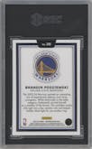 Brandin Podziemski from the 2023-24 Panini Obsidian set graded by SGC and given an overall grade of 10.
