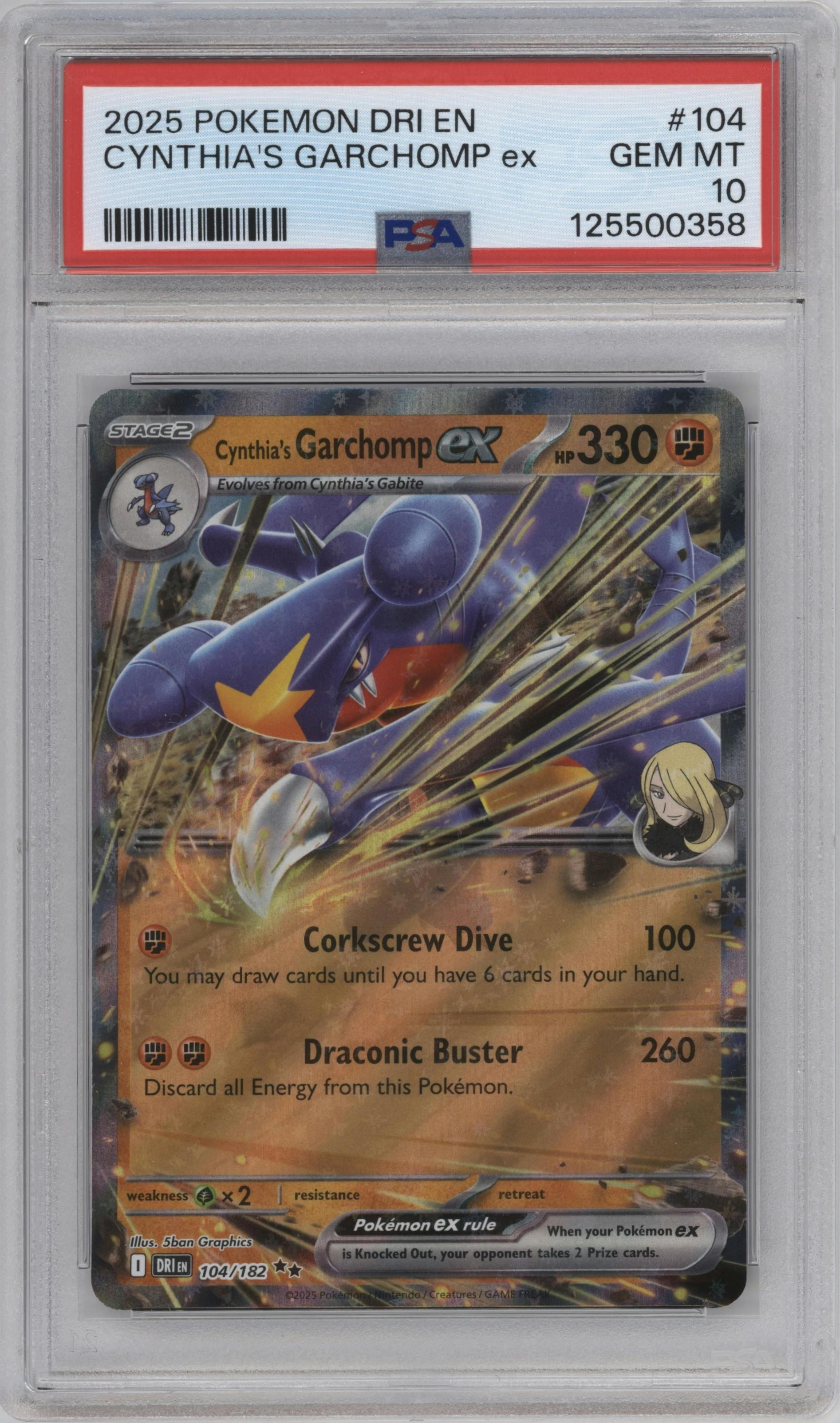 Cynthia's Garchomp ex