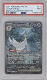 Gardevoir ex from the 2024 Pokemon SV set graded by PSA and given an overall grade of 9.