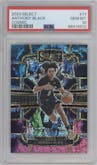 Anthony Black from the 2023-24 Panini Select  set featuring a Cosmic Prizm parallel graded by PSA and given an overall grade of 10.