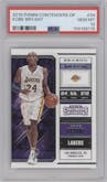 Kobe Bryant from the 2018-19 Panini Contenders Draft Picks set graded by PSA and given an overall grade of 10.