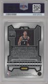 Victor Wembanyama from the 2023-24 Panini Prizm set graded by PSA and given an overall grade of 10.
