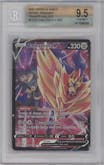 Zamazenta V from the 2022 Pokemon SWSH set graded by Beckett and given an overall grade of 9.5.