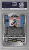 Bryce Young from the 2023 Panini Prizm set featuring a Silver Prizm parallel graded by PSA and given an overall grade of 10.
