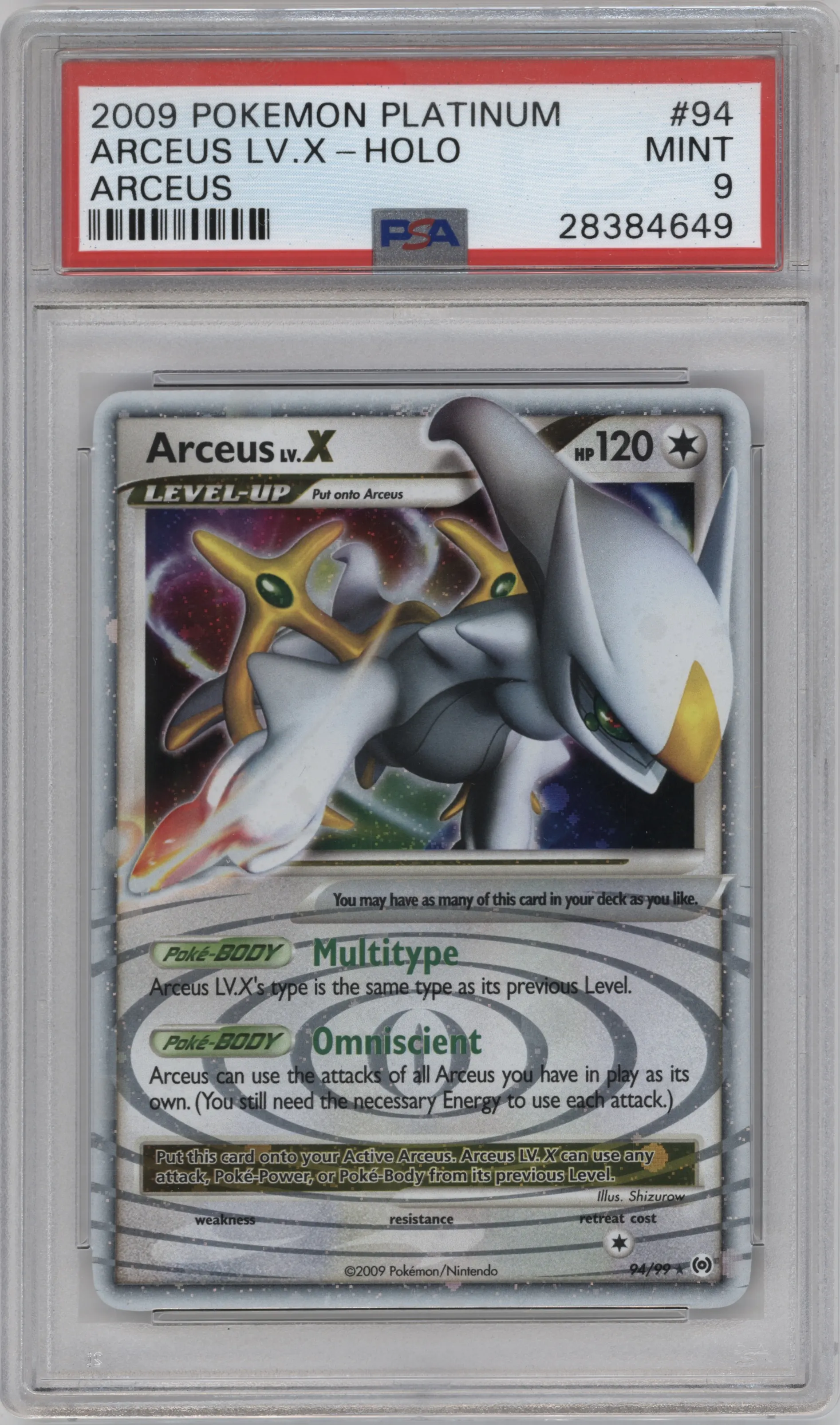 Arceus LV.X