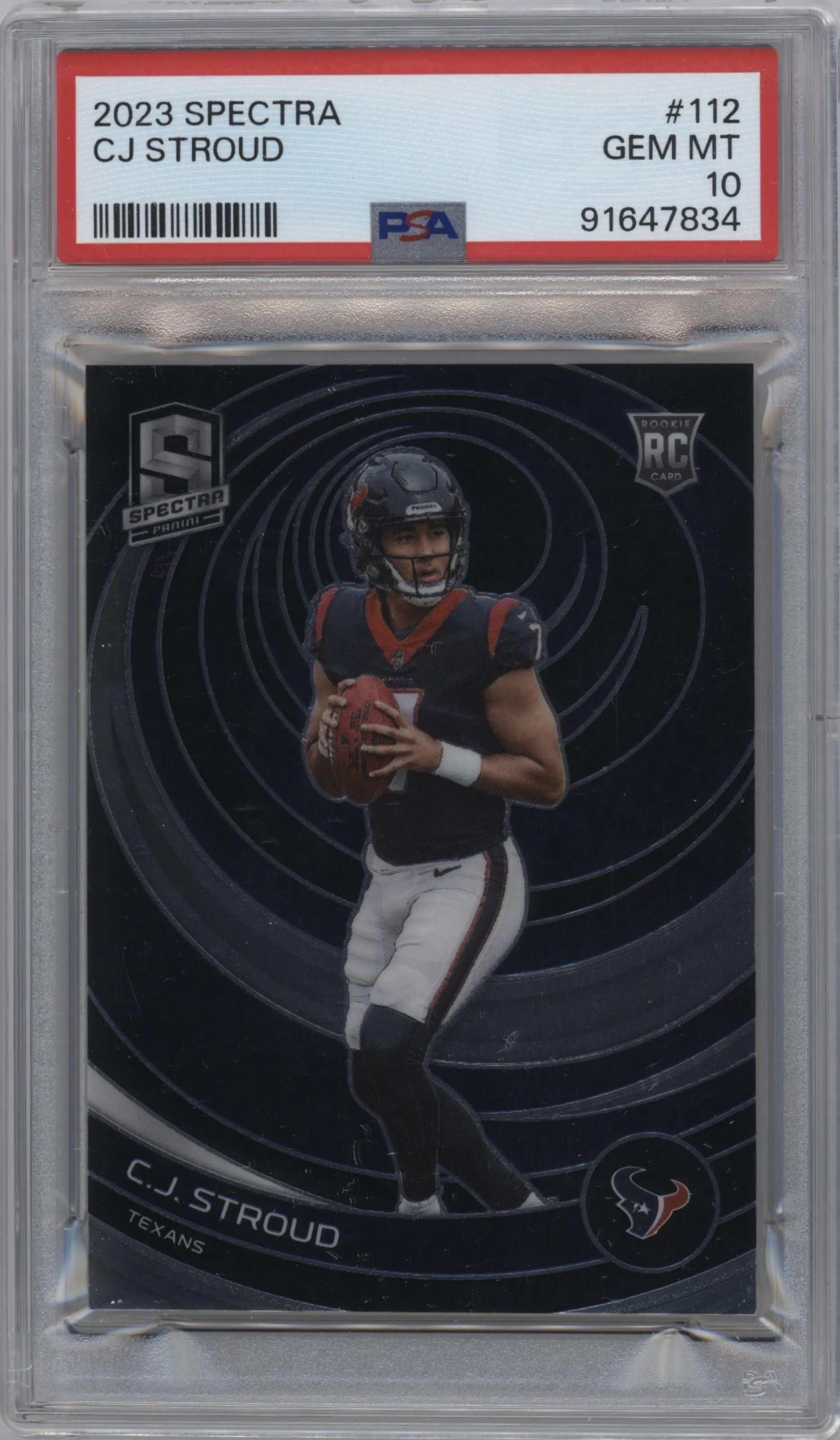 2023 Panini Spectra C.J. Stroud #112 PSA 10