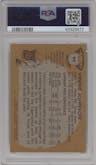 Vinnie Johnson  from the 1981-82 Topps  set graded by PSA and given an overall grade of 9.