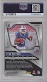 Keon Coleman from the 2024 Panini Prizm set featuring a Disco parallel graded by PSA and given an overall grade of 10.