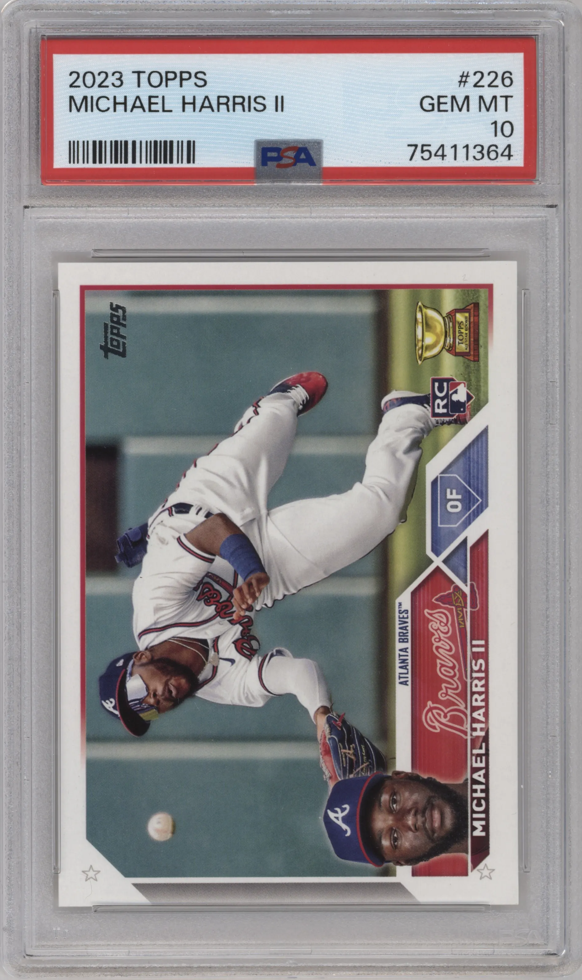 2023 Topps Series 1 Michael Harris II #226 PSA 10