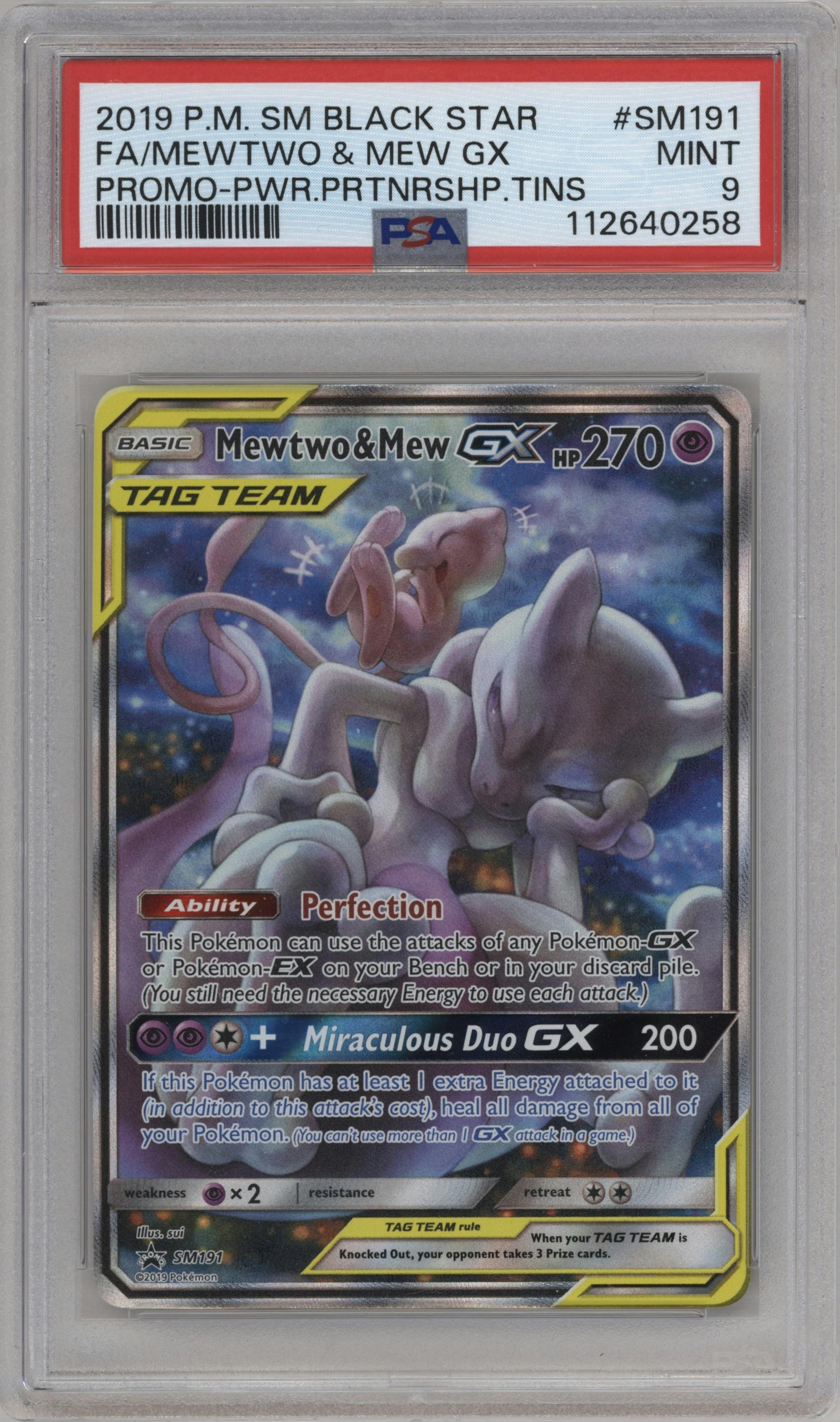Mewtwo & Mew GX