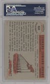 Lenny Moore from the 1956 Topps set graded by PSA and given an overall grade of 5.
