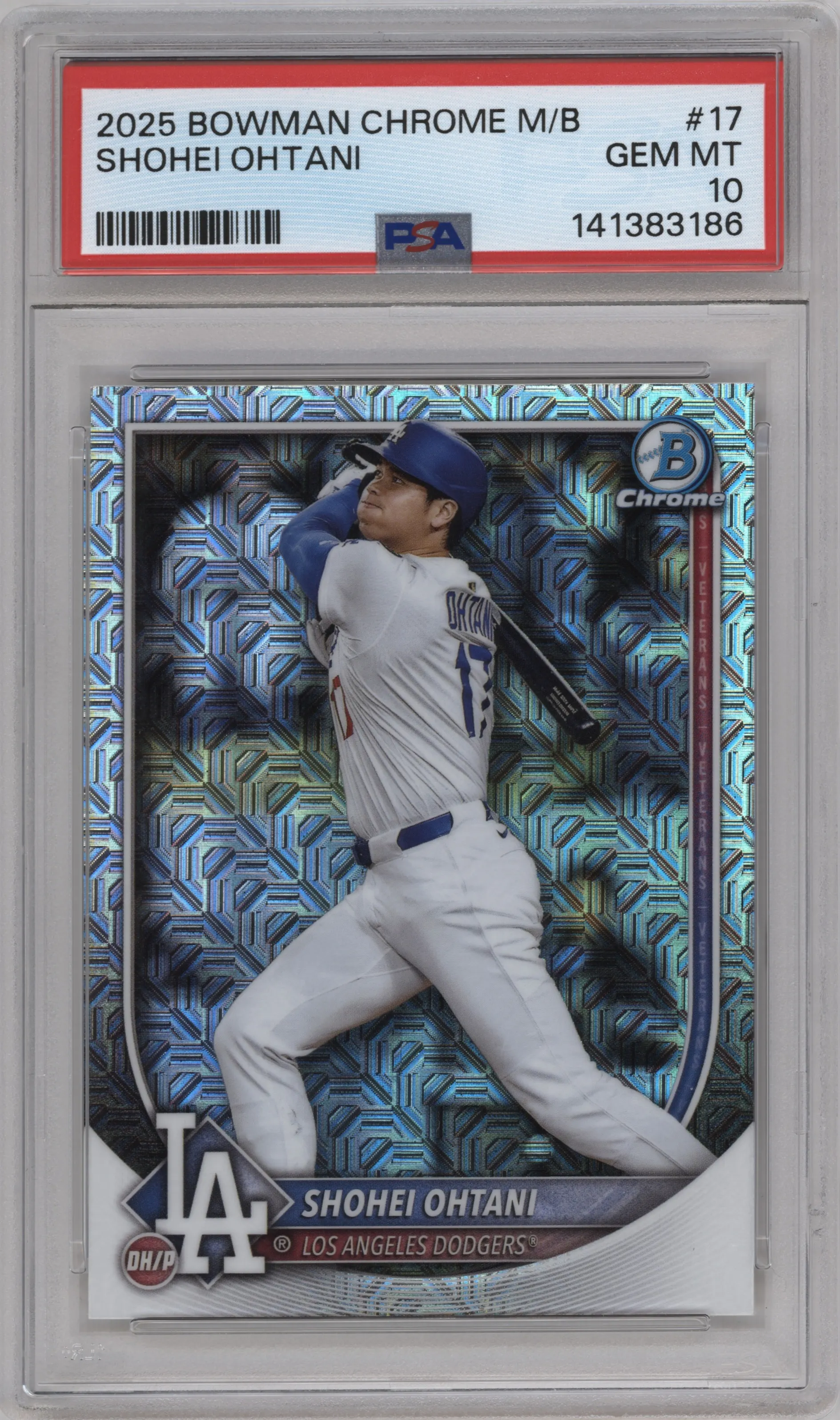 2025 Bowman Chrome Mega Box Shohei Ohtani PSA 10