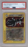 Steelix from the 2003 Pokemon E-CARD set graded by PSA and given an overall grade of 7.
