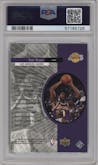 Kobe Bryant from the 1999-00 Upper Deck set graded by PSA and given an overall grade of 10.
