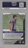 Mark Andrews from the 2018 Panini Prizm set graded by PSA and given an overall grade of 10.
