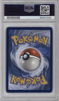 Blaziken GX from the 2018 Pokemon S&M set graded by PSA and given an overall grade of 10.