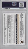 Jackson Chourio from the 2024 Topps Chrome Update set graded by PSA and given an overall grade of 10.