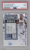 Desmond Bane from the 2020-21 Panini Contenders set featuring a Cracked Ice Ticket  parallel graded by PSA and given an overall grade of 9.