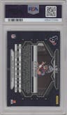 C.J. Stroud  from the 2023 Panini Mosaic set graded by PSA and given an overall grade of 9.