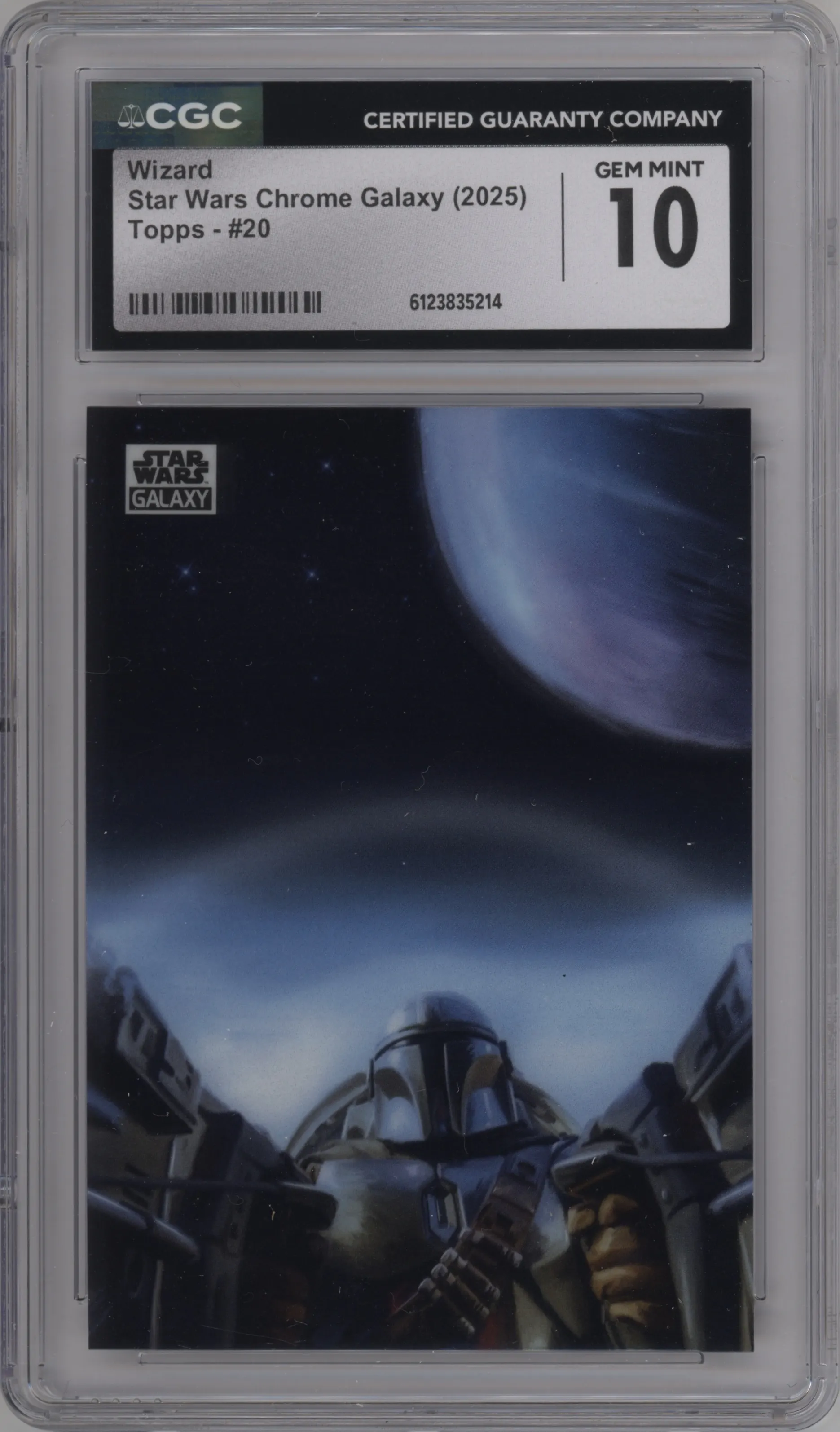 2025 Topps Chrome Star Wars Galaxy Wizard CGC 10