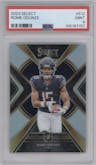 Rome Odunze from the 2023 Panini Select set graded by PSA and given an overall grade of 9.