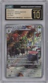 Scovillain from the 2023 Pokemon SV JPN set graded by CSG and given an overall grade of 10.