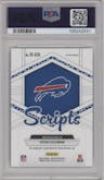 Keon Coleman  from the 2024 Panini Mosaic set graded by PSA and given an overall grade of 10.