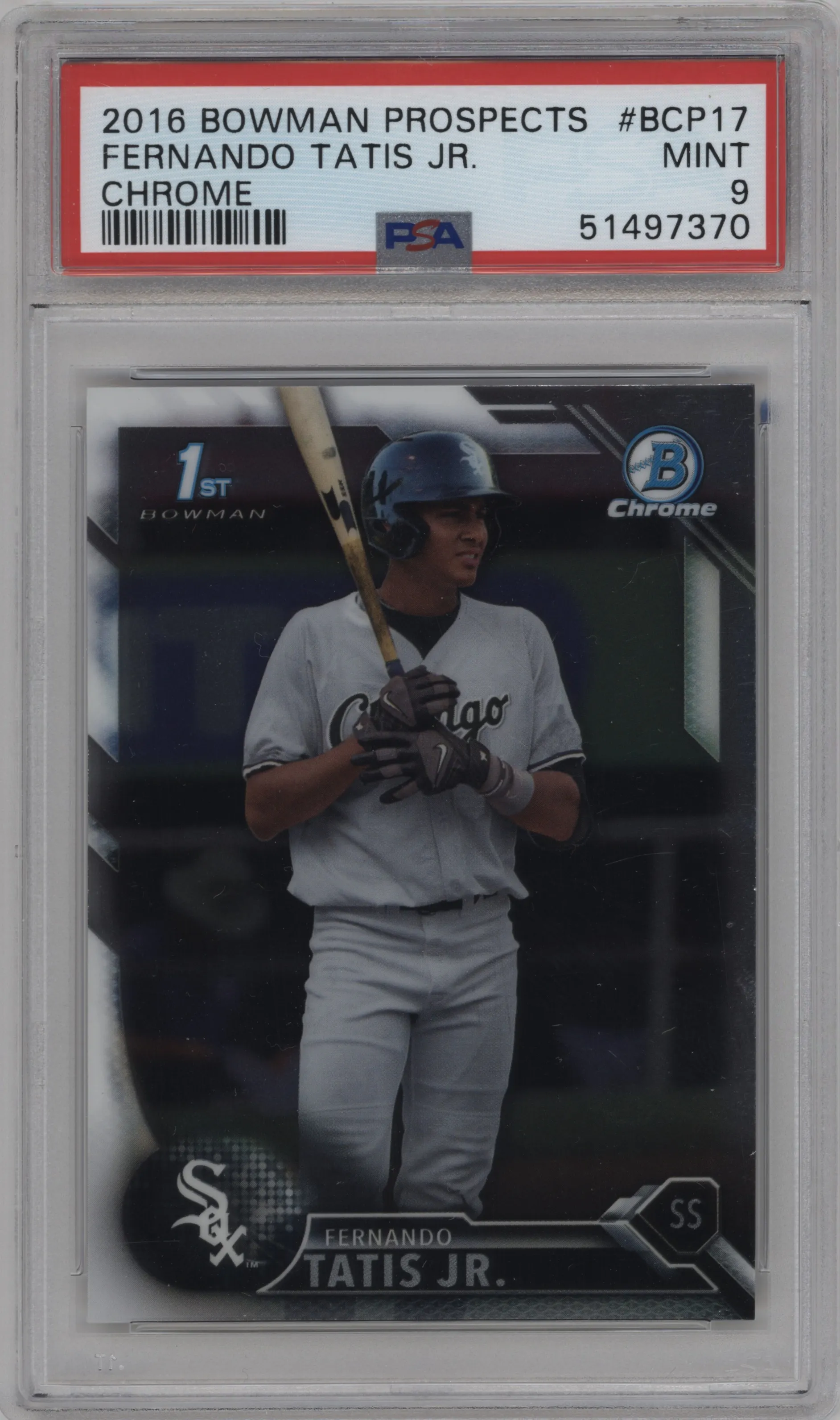 2016 Bowman Chr.Pros. Fernando Tatis Jr. PSA 9